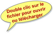 Double clic sur le fichier pour ouvrir ou télécharger