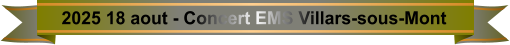 2025 18 aout - Concert EMS Villars-sous-Mont